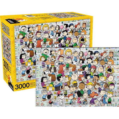Peanuts Cast 3,000-Piece Puzzle