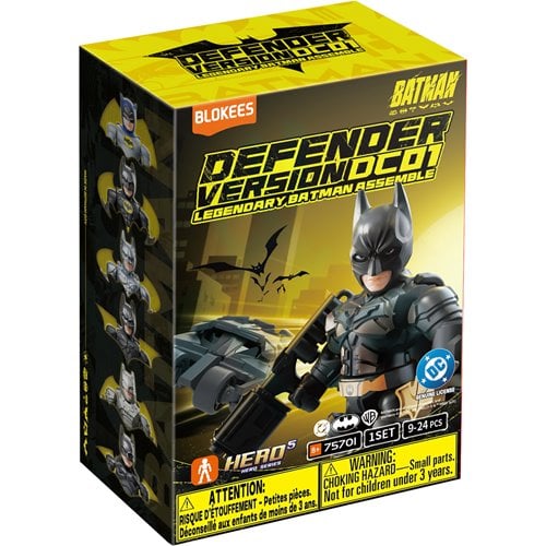 DC Defender Version 01 Legendary Batman Assemble Mini Model Kit Display Box of 12
