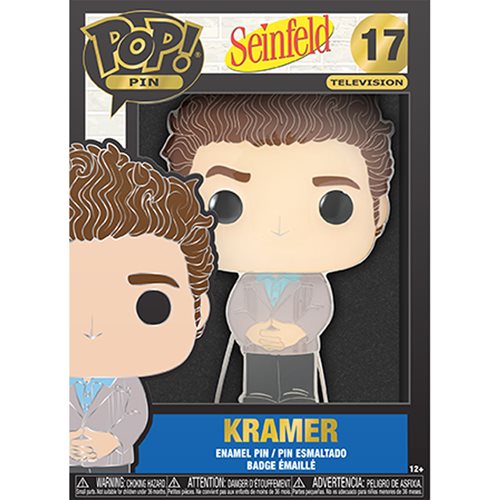 Seinfeld Kramer Large Enamel Pop! Pin