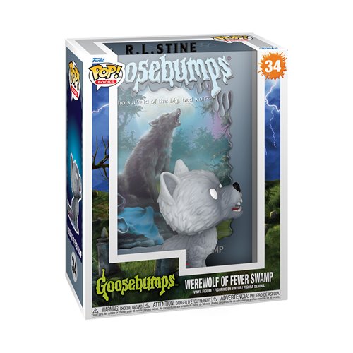Goosebumps Werewolf of Fever Swamp Funko Pop! Book Cover Figure with Case