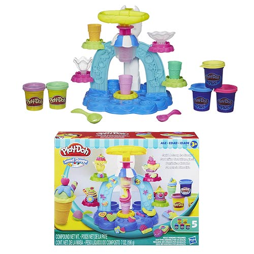Play-Doh Sweet Shoppe Swirl and Scoop Ice Cream Playset