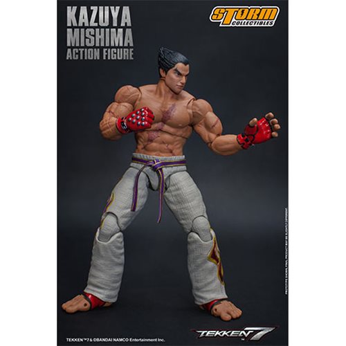 kazuya action figurs off of tekken 7
