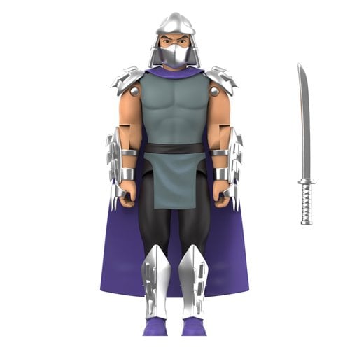 Teenage Mutant Ninja Turtles Shredder 3 3/4-Inch ReAction+ Figure
