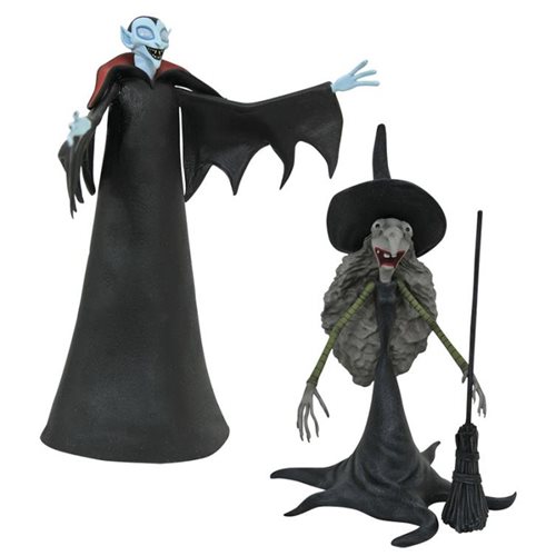 Nightmare Before Christmas Select Series 8 TallWitch and Band Member Action Figure 2-Pack, Not Mint