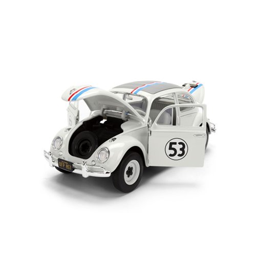 Hollywood Rides Disney The Love Bug Herbie Volkswagen Beetle 1:24 Scale Die-Cast Metal Vehicle