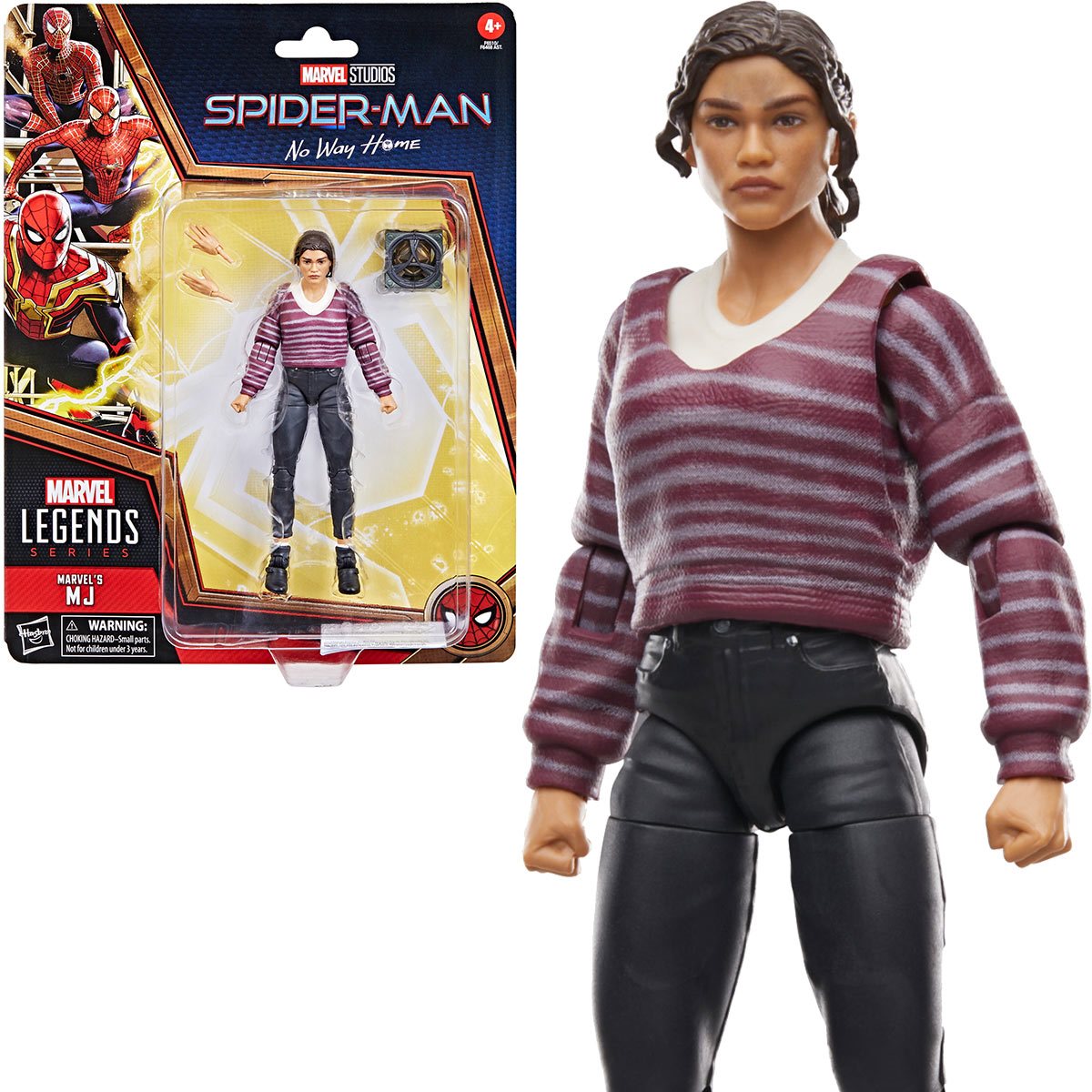  Marvel Legends Series MJ, Spider-Man: No Way Home Collectible  6-Inch Action Figures, Ages 4 and Up : Toys & Games