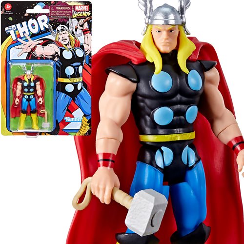 Marvel Legends Retro 375 Collection Thor 3 3/4-Inch Action Figure