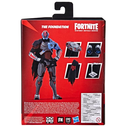 Fortnite Victory Royale Deluxe The Foundation Zero Crisis Edition 6-Inch Action Figure