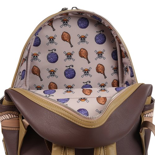 One Piece Wanted Dead or Alive Monkey D. Luffy Mini-Backpack - Entertainment Earth Exclusive