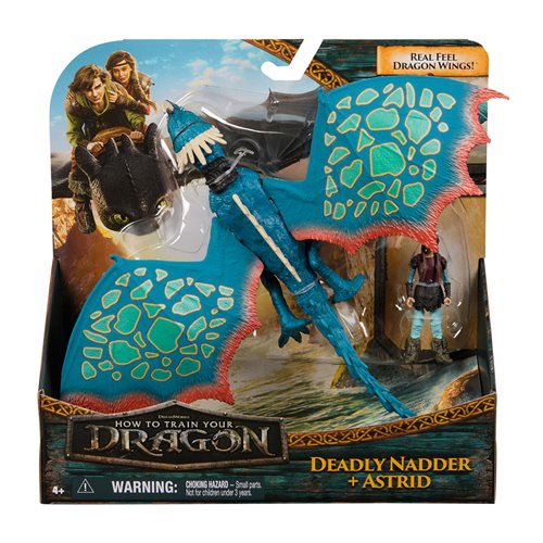 How to Train Your Dragon Dragon and Viking Action Figure Case of 3