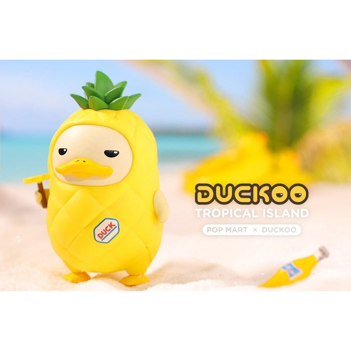 Details about   POP MART x DUCKOO Tropical Island Mini Figure Diver Art Toy Designer Blind Box 