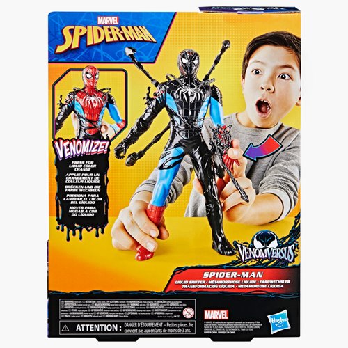 Spider-Man VenomVersus Spider-Man Liquid Shifter 11-Inch Action Figure