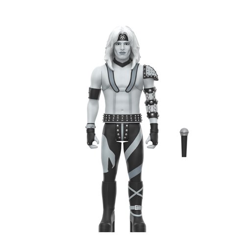 Motley Crue Vince Neil Black and White Shout at the Devil 3 3/4-Inch ReAction Figure