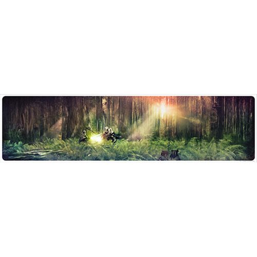 Star Wars Forest Moon Duel by Rich Davies Lithograph Art Print
