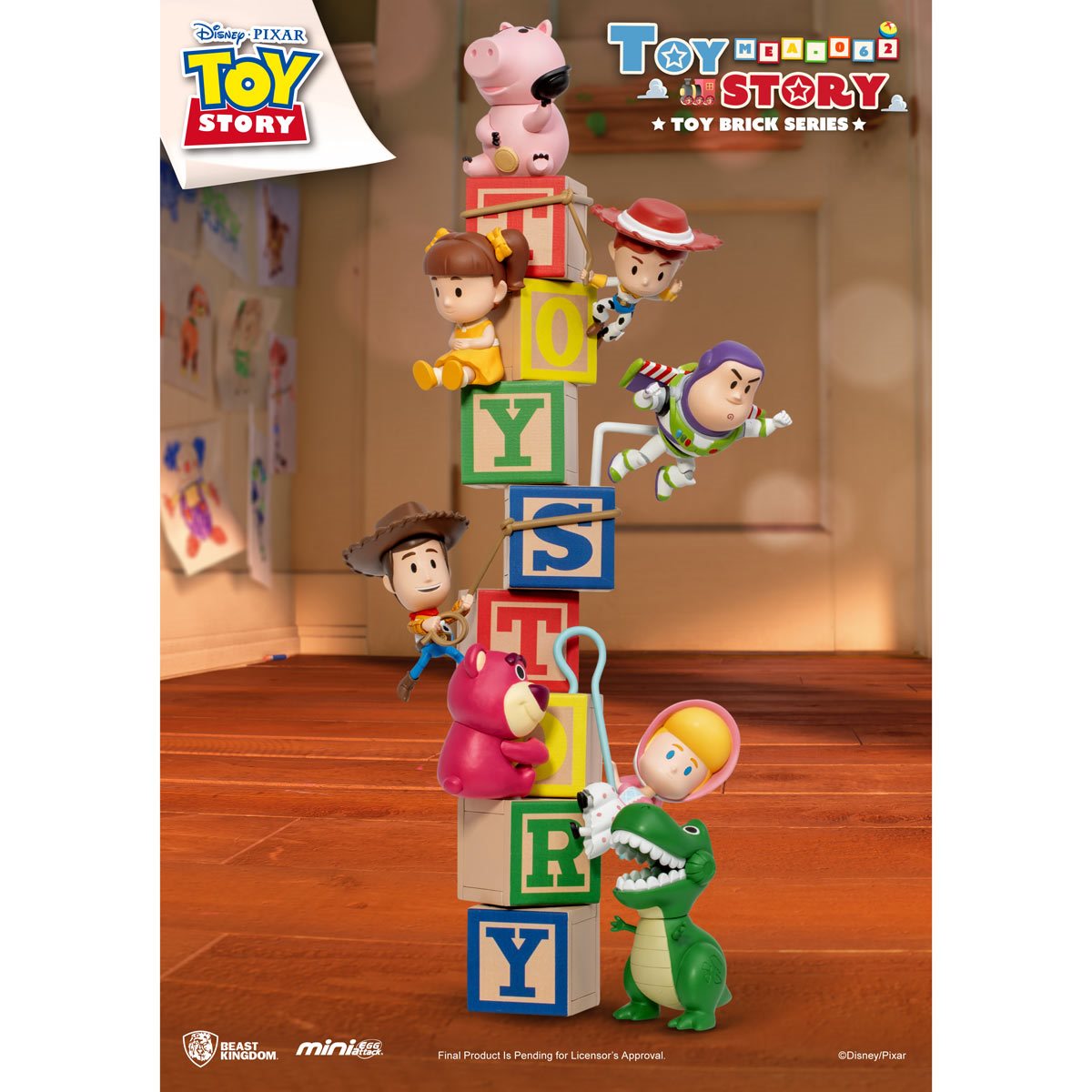 Pack De 8 Figurines Toy Story - Disney-Pixar Mini Egg Attack