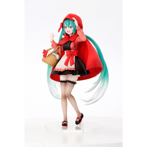 Vocaloid Hatsune Miku Little Red Riding Hood Version Wonderland Statue - ReRun