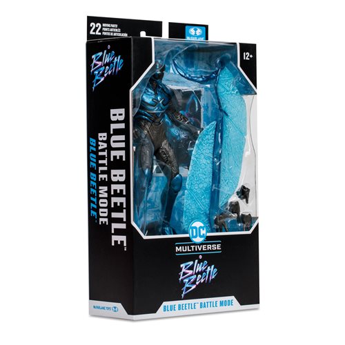 DC Blue Beetle Movie Blue Beetle Battle Mode 7-Inch Scale Action Figure