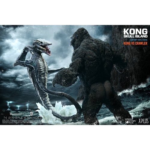 Kong: Skull Island Kong vs. Crawler Soft Vinyl Figure Set