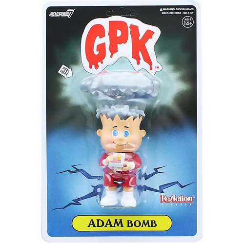 Garbage Pail Kids Adam Bomb (Red) ReAction Figure