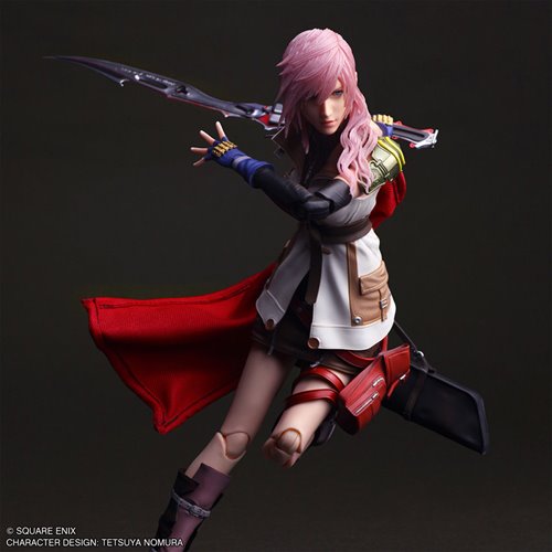 Final Fantasy XIII Lightening Play Arts Shin Action Figure