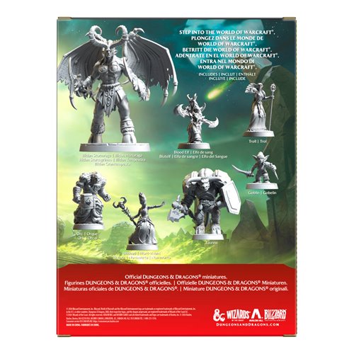 Dungeons & Dragons x World of Warcraft Official Miniatures Set 1
