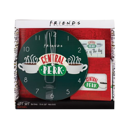 Friends Central Perk Clock Kitchen Gift Set