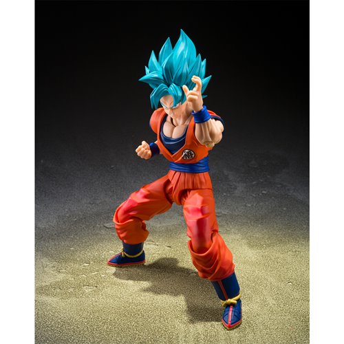 Dragon Ball Super Saiyan God Super Saiyan Son Goku Blue Power Transcending Limits S.H.Figuarts Actio