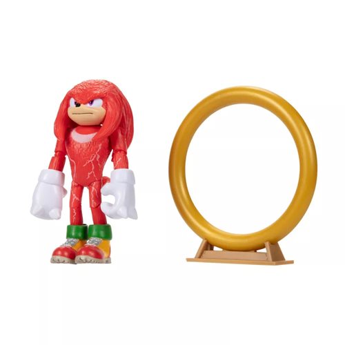 Sonic the Hedgehog 2 Movie Knuckles 4-Inch Figure, Not Mint