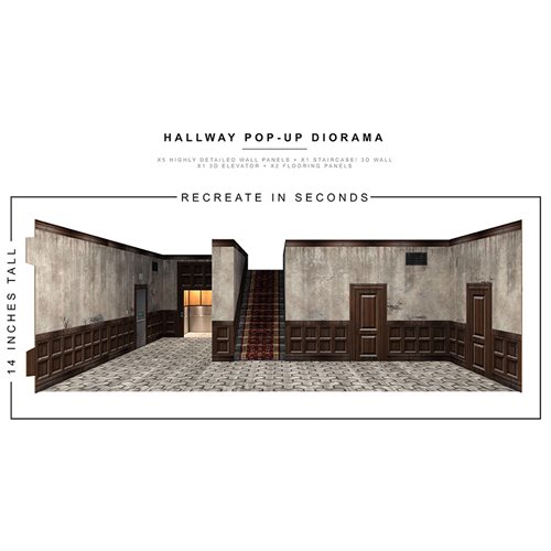 Hallway Pop-Up 1:12 Scale Diorama