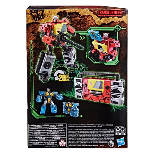 Transformers War for Cybertron Kingdom Voyager Blaster