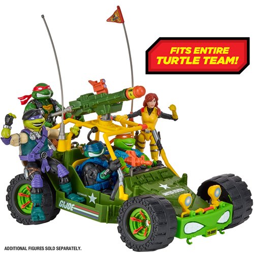 TMNT x G.I. Joe  AWE Striker Vehicle with Action Figure