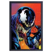 Venom Pose Framed Art Print