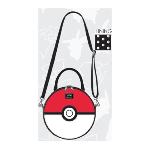 Pokemon Pokeballs  Crossbody Bag adjustable strap