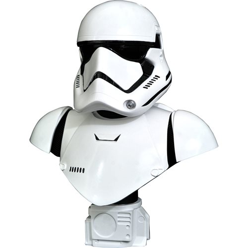 Star Wars: The Force Awakens Legends in 3D First Order Trooper 1:2 Scale Bust, Not Mint