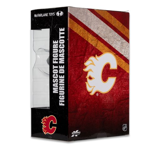 NHL Calgary Flames Harvey the Hound Version 2 Mascot Posed Figure