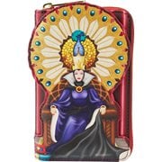 Snow White Evil Queen on Throne Zip-Around Wallet