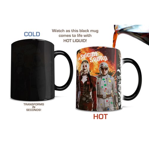 The Suicide Squad The Squad Heat-Sensitive Morphing Mug