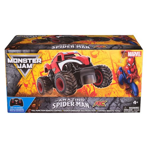 Monster Jam Spider-Man 1:24 Scale RC Vehicle Case of 4