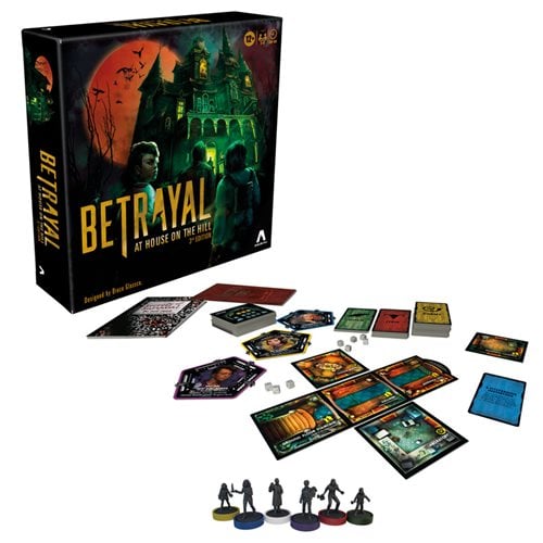 Betrayal at the House on the Hill 3rd Edition Cooperative Board Game