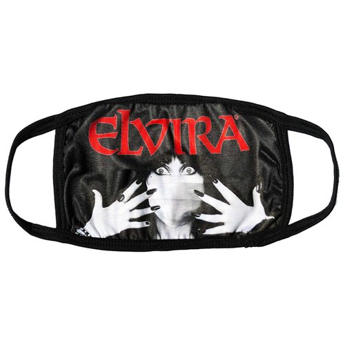 Elvira Classic Red Logo Face Mask