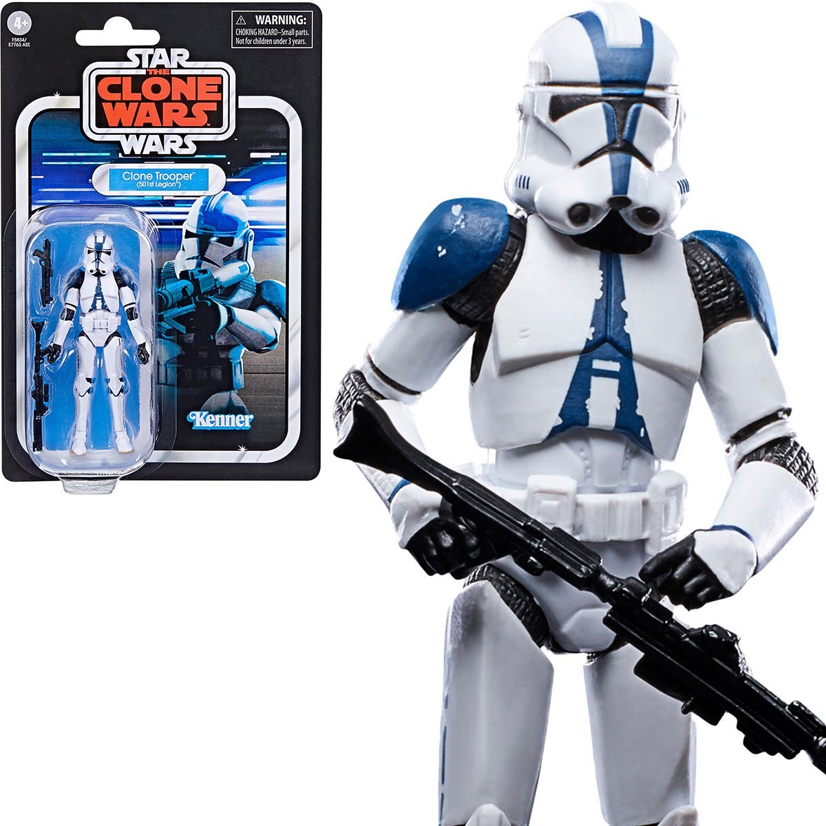 Captain REX 501st commander minifigures clone troopers Star Wars Skywalker 
