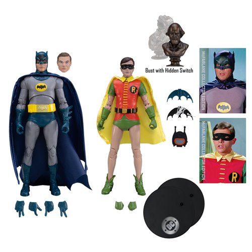 DC Multiverse Batman and Robin Batman Classic TV Series McFarlane Collector Edition #5 7-Inch Action
