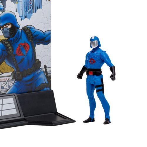 G.I. Joe Page Punchers Cobra Commander and Crimson Guard 3-Inch Action Figure 2-Pack with Comic Book