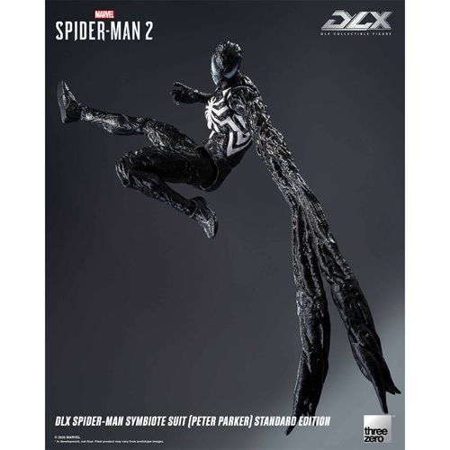 Marvel Spider-Man 2 Spider-Man Symbiote Suit Peter Parker Standard Edition DLX Action Figure