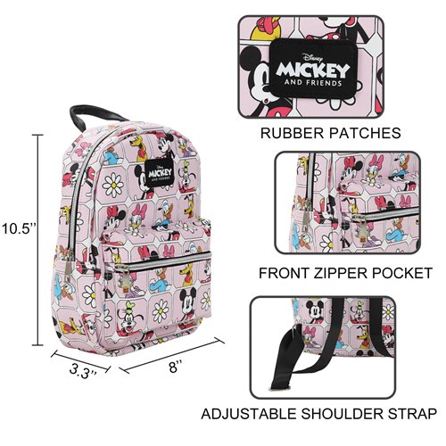 Mickey and Friends All Over Print Mini-Backpack