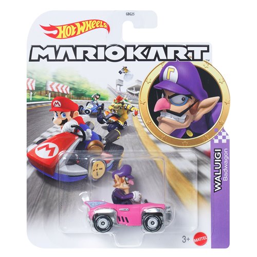 Mario Kart Hot Wheels 2025 Mix 6 Vehicle Case of 8