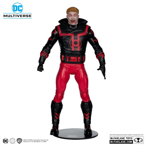 DC McFarlane Collector Edition Wave 11 #37 Guy Gardner Red Lantern Red Platinum Edition 7-Inch Scale