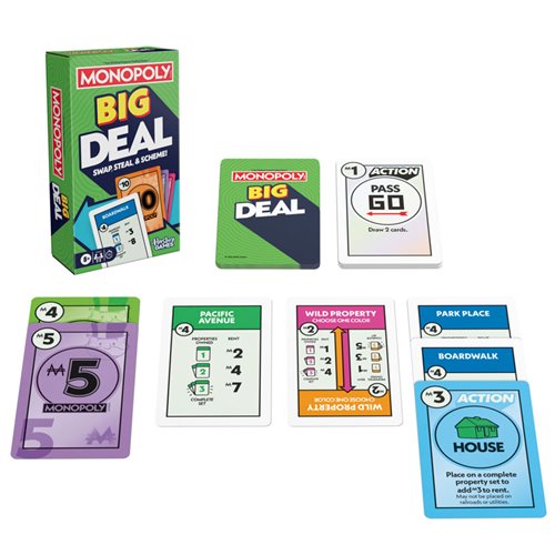 Monopoly Big Deal Card Game