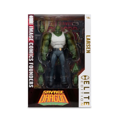 Dragon Savage Dragon Image Comics Founders Series McFarlane Elite Edition 7-Inch Deluxe Action Figur