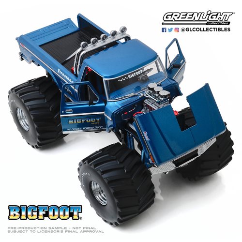 Kings of Crunch Bigfoot #1 1974 Ford F-250 1:18 Scale Monster Truck